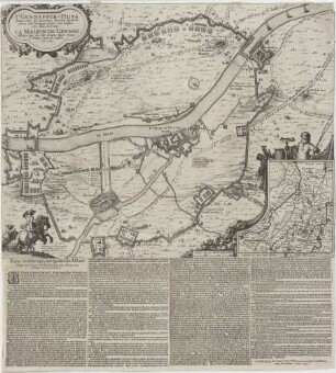 T' GENNEPPER - HUYS/ belegert door syn Hoochheyt Frederick Hendrick/ prince van Orangien. Grave van Naßou/ etce. in den Iare 1641.