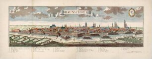 Gesamtansicht der Stadt Braunschweig