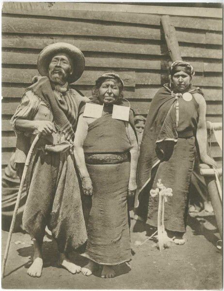 Famille indienne (Mapuche)