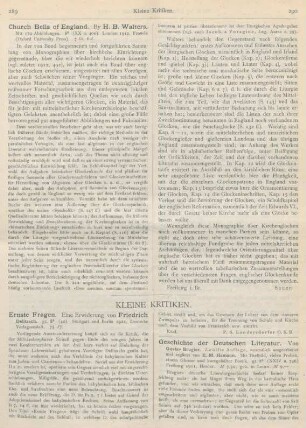 289-294 Kleine Kritiken
