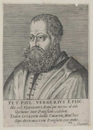 Bildnis des Pet. Pavl. Vergerivs