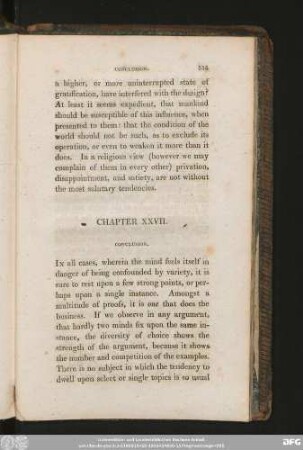 Chapter XXVII. Conclusion.