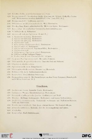 Trachten (Nr. 1235-1246)