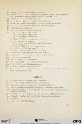 Trachten (Nr. 1235-1246)