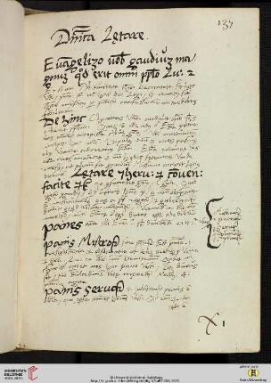 Dominica Laetare [Predigttext, Lc 2,10]