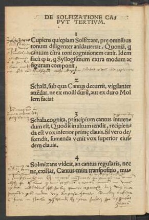 De Solfizatione Caput Tertium.