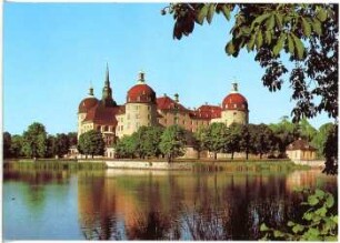 Moritzburg. Schloss - Panoramakarte