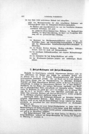 3. Polizei-Gefängnis und Polizei-Gewahrsam