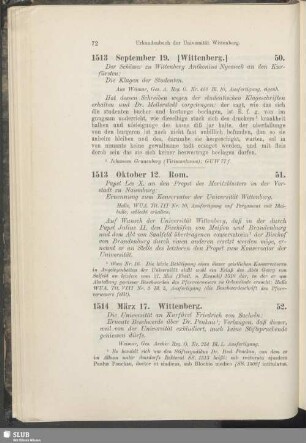 51. 1513, Oktober 12. Rom