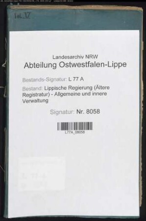 Wegeaufseher, Bd. 11