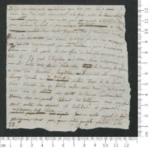 Brief von Victorine de Chamisso an Charles de Chamisso und Hippolyte de Chamisso