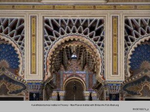 Castello di Sammezzano, Villa di Sammezzano, Liliensaal, Sala dei Gigli, Musiksaal, Sala della Musica, Reggello