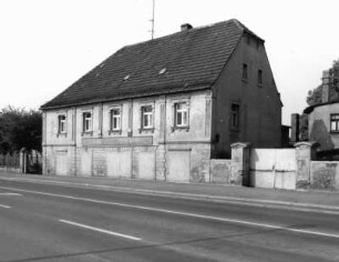 Großenhain, Dresdner Straße 18. Wohnhaus (um 1600). Straßenansicht