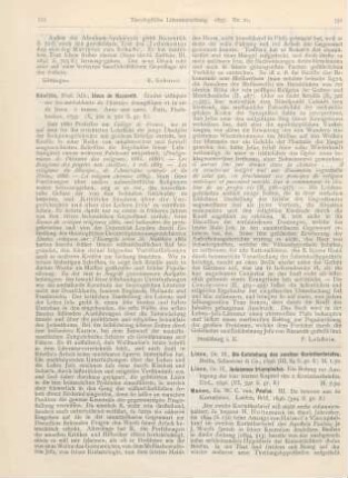 556-561 [Rezension] Lisco, Heinrich, Die Entstehung des zweiten Korintherbriefes