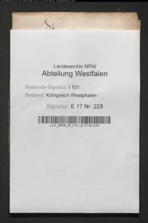 Rechnungen 1802/05 des Kollegiatstifts Wiedenbrück