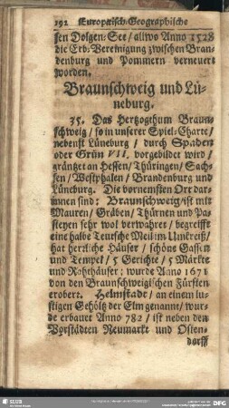 Braunschweig und Lüneburg