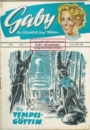 Gaby. Eine Zeitschrift für junge Mädchen