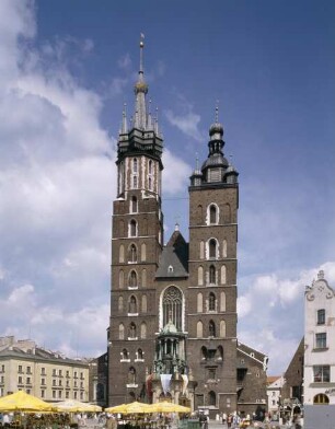 Stadtanlage, Katholische Kirche Mariä Himmelfahrt, Krakau, Polen