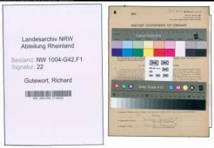 Entnazifizierung Richard Gutewort , geb. 17.04.1902 (Angestellter)