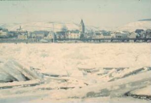 Eiswinter 1956, Mosel