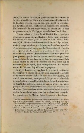 De la vitesse du son entre deux stations également ou inégalement élevées au-dessus du niveau de la mer