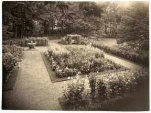 Deutsche Gartenbau- und Schlesische Gewerbe-Ausstellung (GUGALI), Liegnitz: Blumengarten