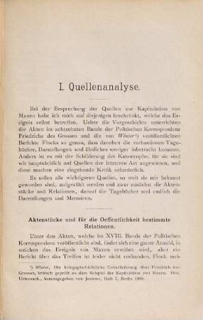 Die Kapitulation von Maxen