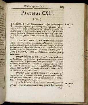 Psalmus CXLI.