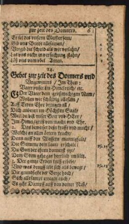 14. Gebet zu zeit des Donners und Ungewitters ...