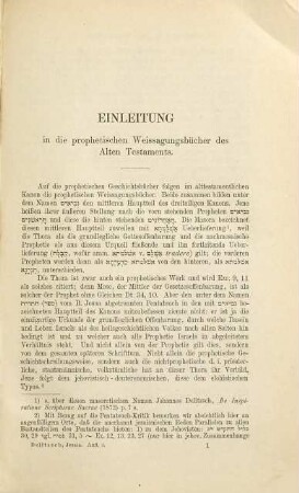 Commentar über das Buch Jesaia : Auch m. d. Titel: Biblischer Commentar über das alte Testament hsg. von Carl Friedr. Keil u. Franz Delitzsch. 3. Teil: Prophetische Bücher, 1. Bd. Das Buch Jesaia