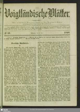 Voigtländische Blätter
