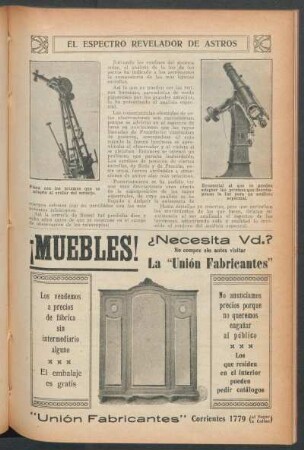 El espectro revelador de astros