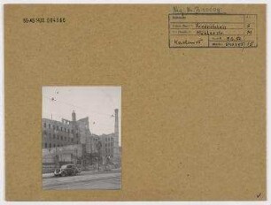 Straßenansicht. Berlin, Friedrichshain, Mühlenstraße