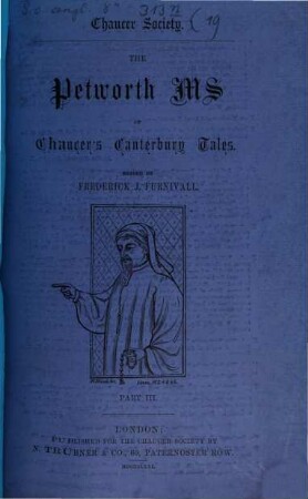 The Petworth ms of Chaucer's Canterbury tales. 3
