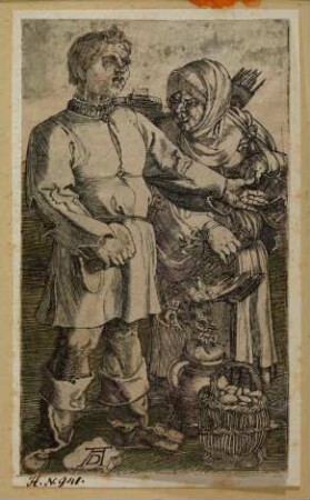 Der Marktbauer und sein Weib