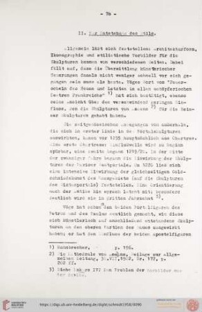 II. Zur Entstehung des Stile