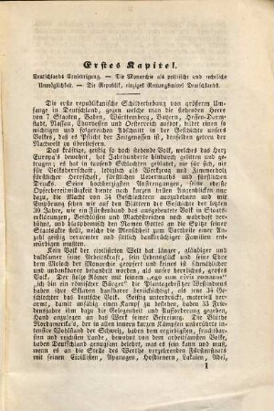 Die Erhebung des Volkes in Baden für die deutsche Republik im Frühjahr 1848