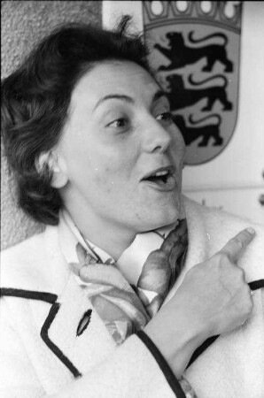 Neuverpflichtete Opernsängerin beim Badischen Staatstheater Barbara Bardy.