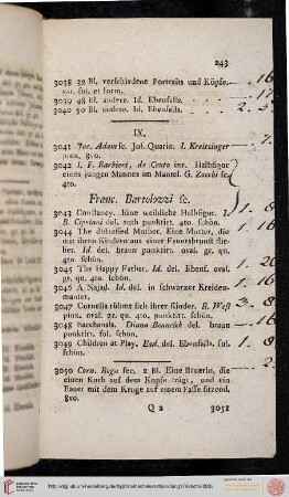 IX (Nr. 3041-3204)