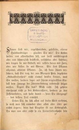 Verkettungen : Novellen von B[ertha] von Suttner. (Inhalt: Ketten und Verkettungen. - Dora's Bekenntnisse. - Ein Stück Leben. - Donna Sol. - Ariela. - Ein Treffer.)
