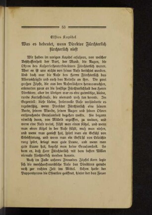 Elftes Kapitel Was es bedeutet, wenn Direktor Fürchterlich fürchterlich niest