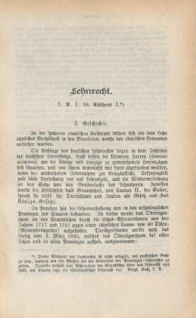 Lehnrecht.