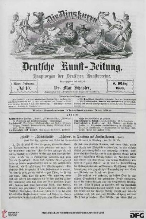 Nr. 10 (8. März 1863)