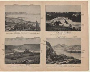 Rhein und Nahe bei Bingen vom Rochusberg