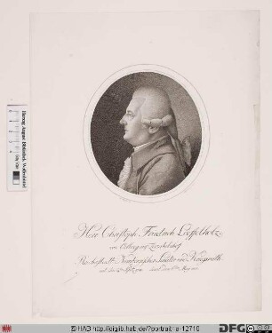 Bildnis Christoph Friedrich Löffelholz (von Colberg)