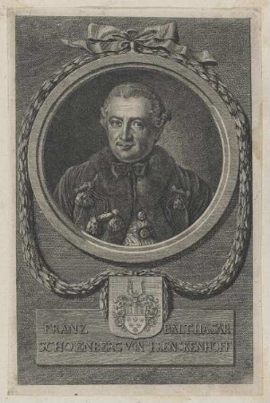 Bildnis des Franz Balthasar Schoenberg von Brenckenhoff