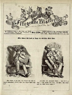 "Wie schwer sich heut zu Tage ein ehrlicher Kerl thut"