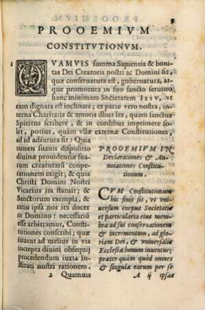 Constitutiones Societatis Jesu : cum earum declarationibus