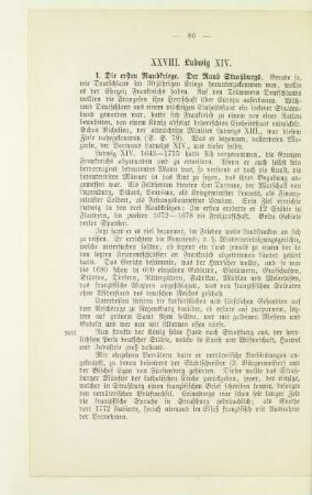 XXVIII. Ludwig XIV.
