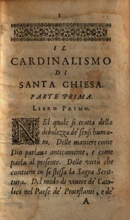Il cardinalismo di santa chiesa, 1